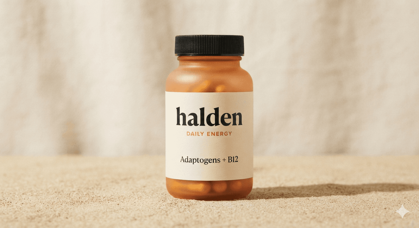 Halden Daily Energy bottle